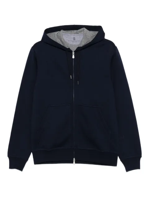 Brunello Cucinelli zip-up hoodie