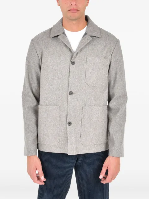 Drumohr buttoned patch-pocket overshirt