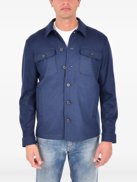 Drumohr buttoned pocket overshirt