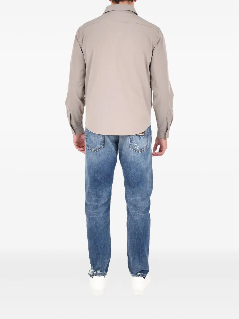 Drumohr front-pocket overshirt | 셔츠 재킷 | Image 2