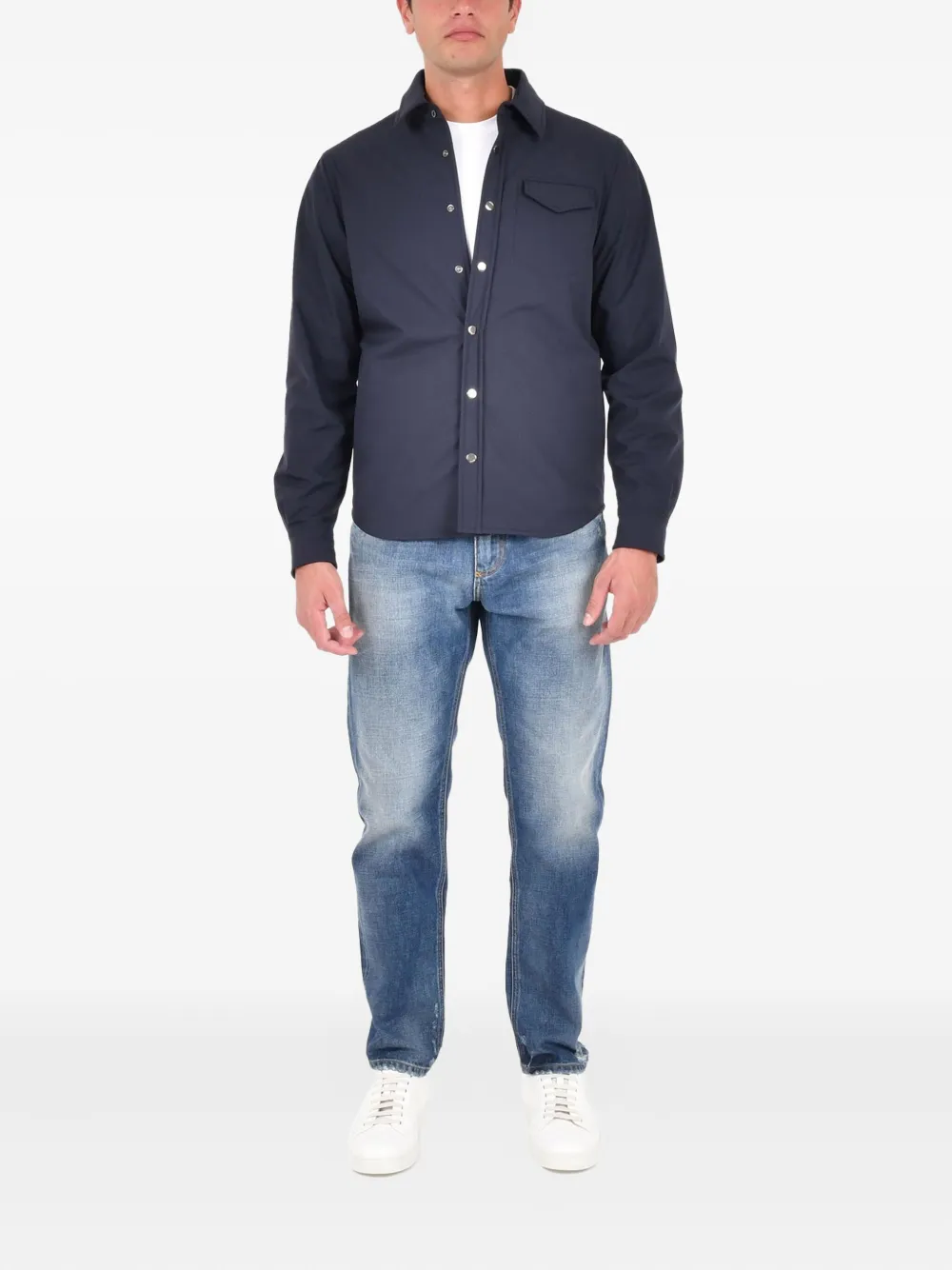 Drumohr overskjorte med lomme og knapper | Skjortejakker | Image 2