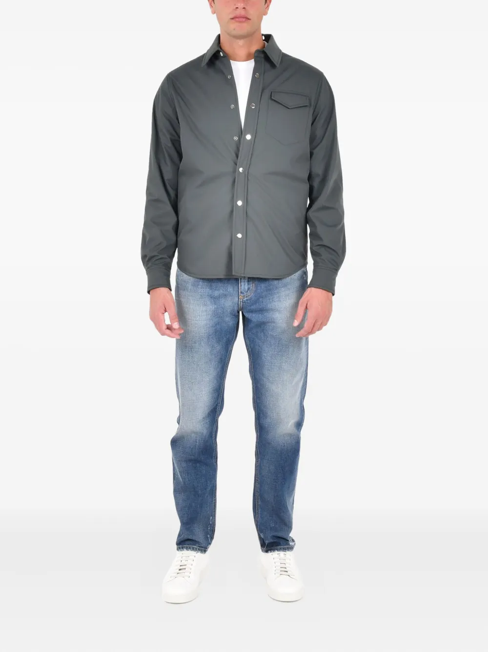 Drumohr front-pocket overshirt | 셔츠 재킷 | Image 2