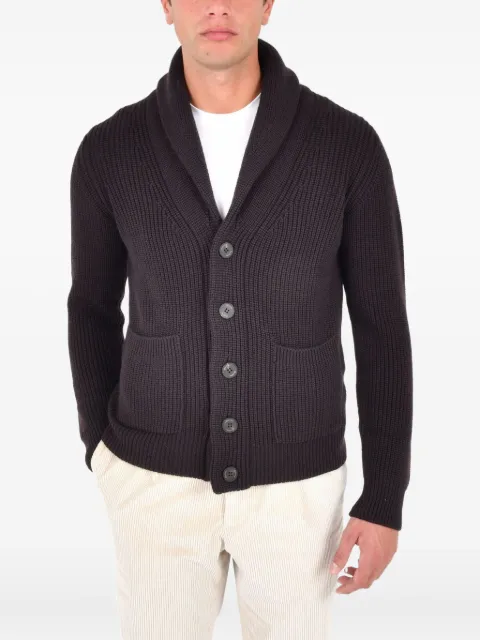 Drumohr shawl-collar buttoned cardigan