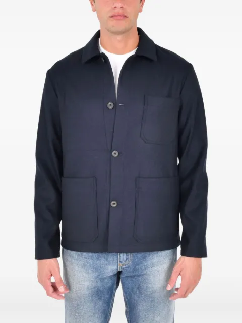 Drumohr patch-pocket overshirt