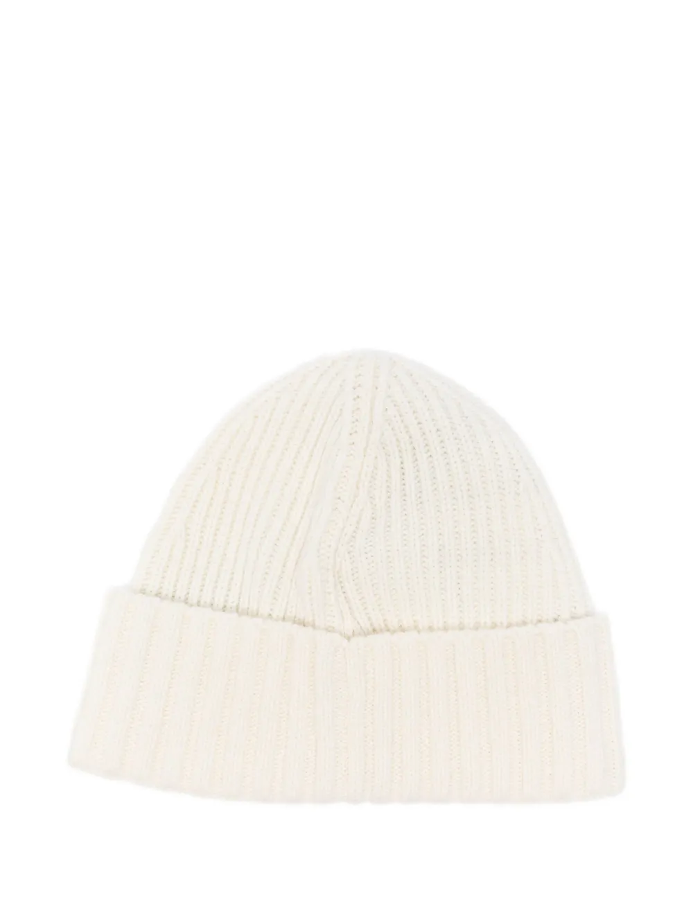 Stone Island Junior Compass-badge beanie - Beige