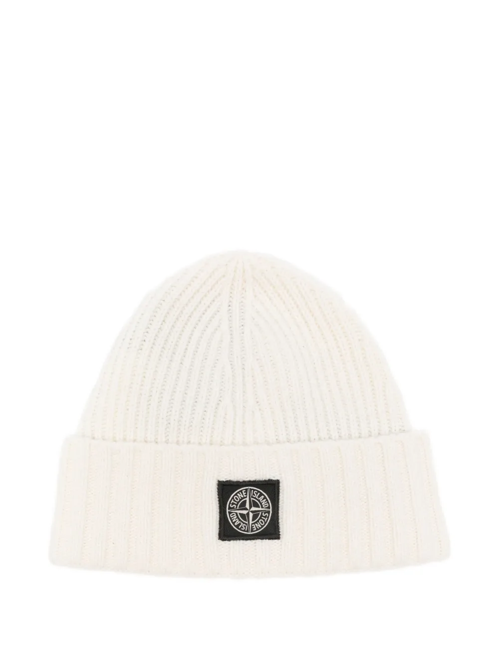 Stone Island Junior Compass-badge beanie | Neutrals | Image 1