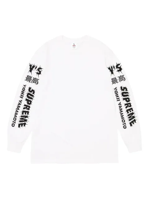 Supreme  x Y's by Yohji Yamamoto® long-sleeve T-shirt