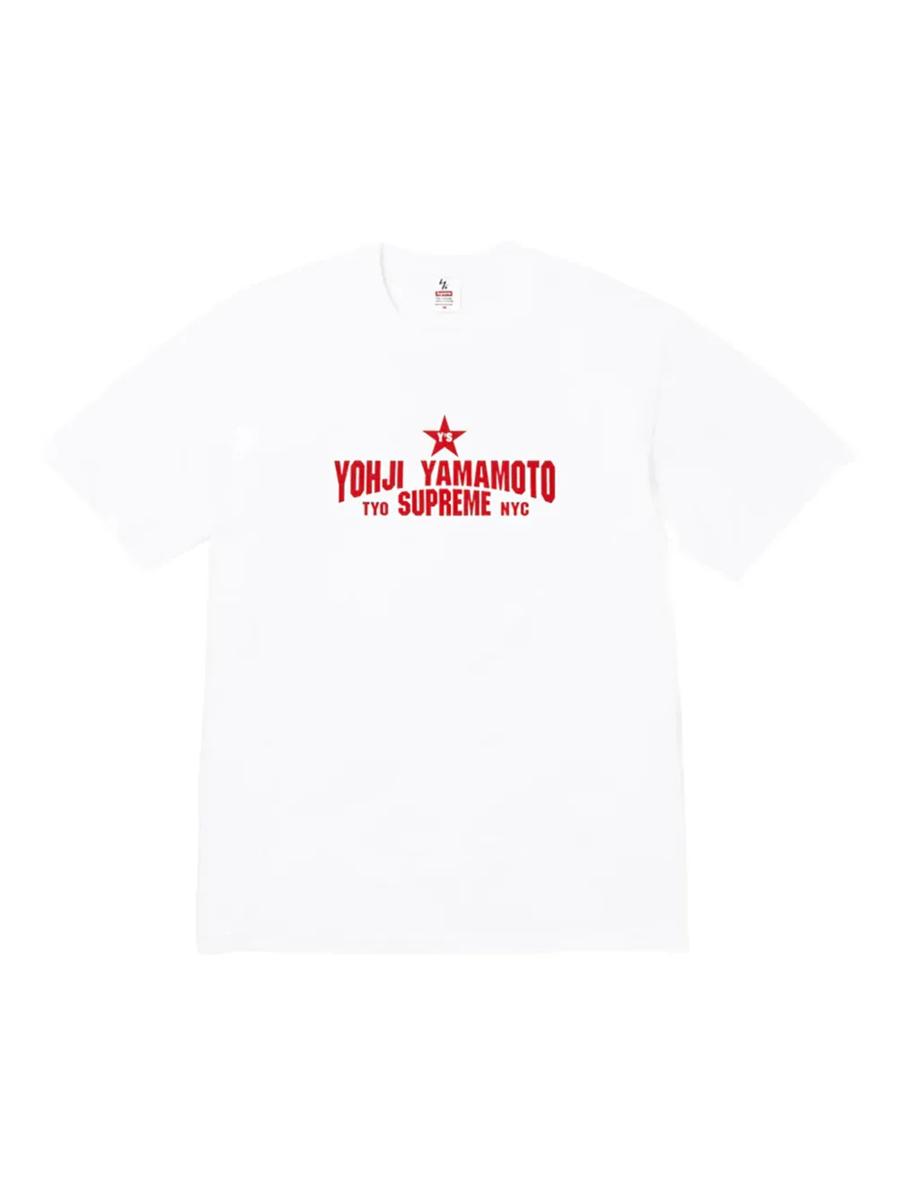 Supreme x Yohji Yamamoto short-sleeve T-shirt - Bianco