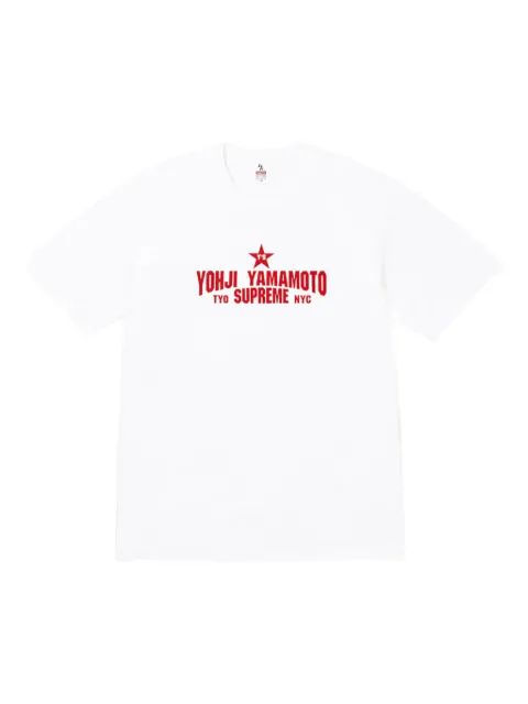 Supreme x Yohji Yamamoto short-sleeve T-shirt