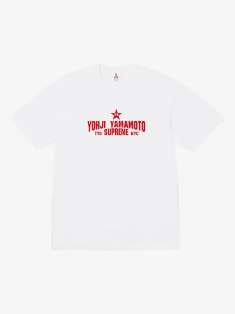 Supreme x Yohji Yamamoto short-sleeve T-shirt