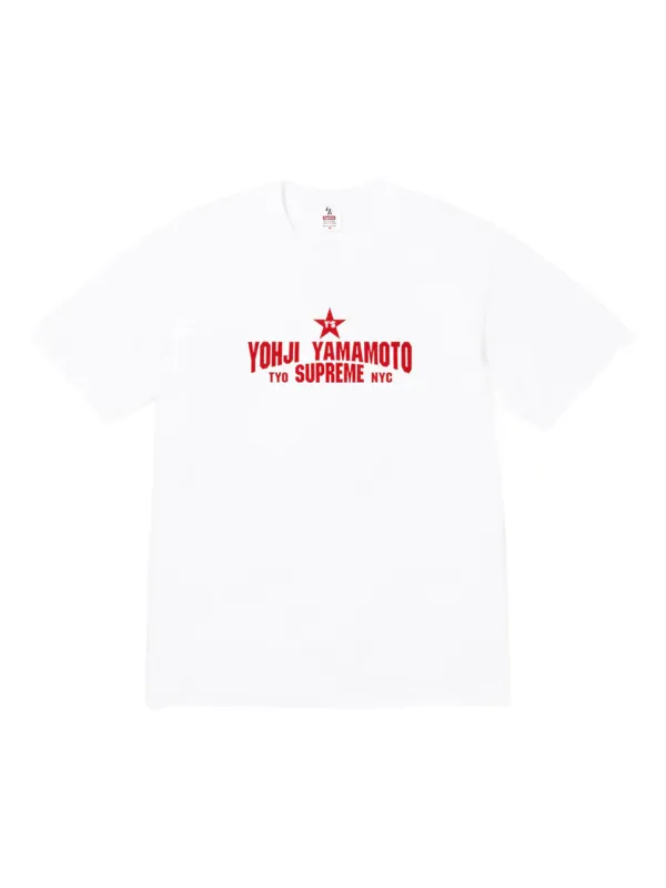 【新品XL】Supreme Yohji Yamamoto Tシャツ Supreme x Yohji Yamamoto Tシャツ | ホワイト | FARFETCH JP