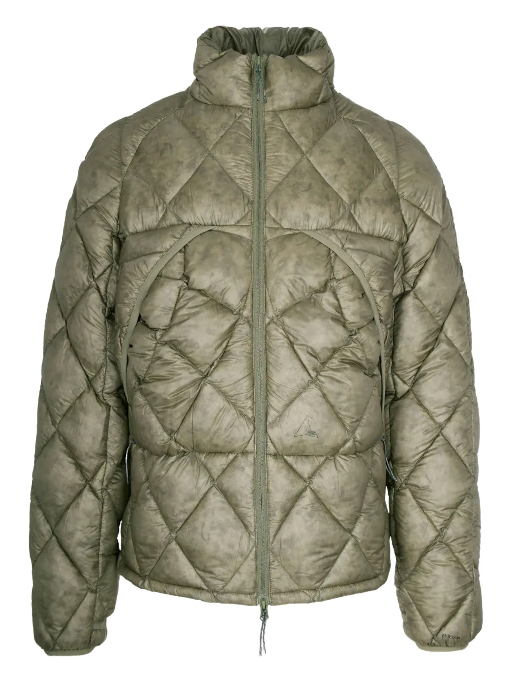 ROA quilted puffer jacket | Green | Image 1
