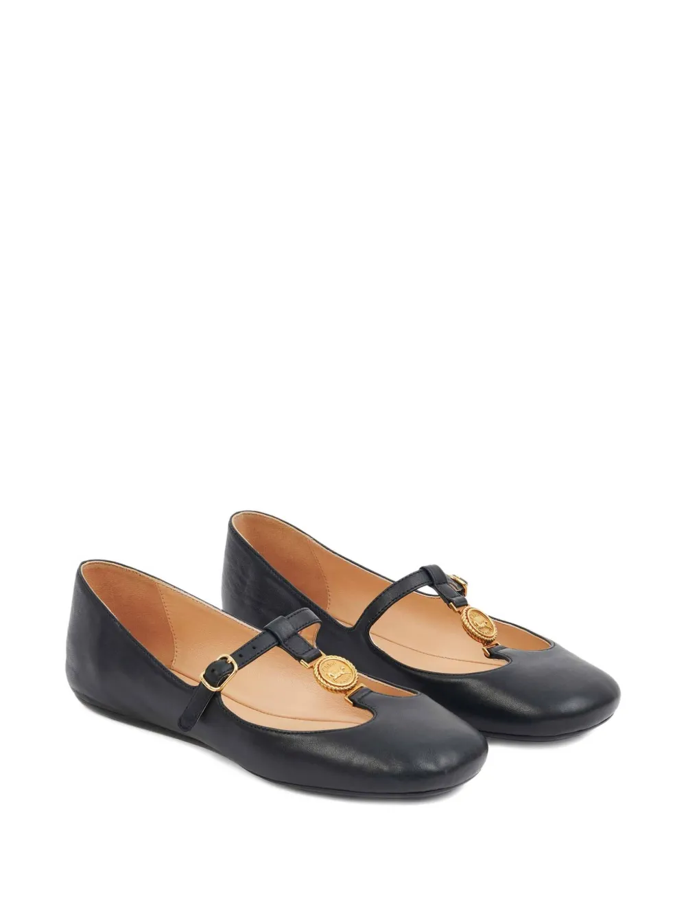 Chloé Leonore ballet flats Zwart