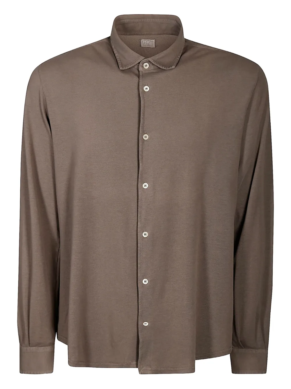 Fedeli cotton shirt | Brown | Image 1