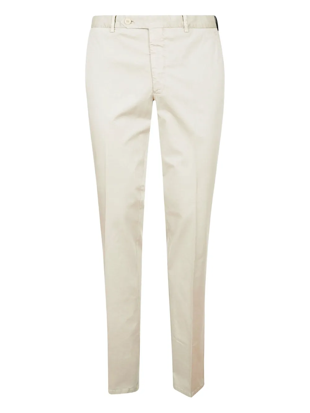 Rota Button-fly Cotton Trousers In Neutral