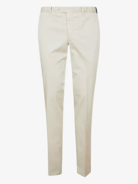 Rota pantalon en coton à boutonnière