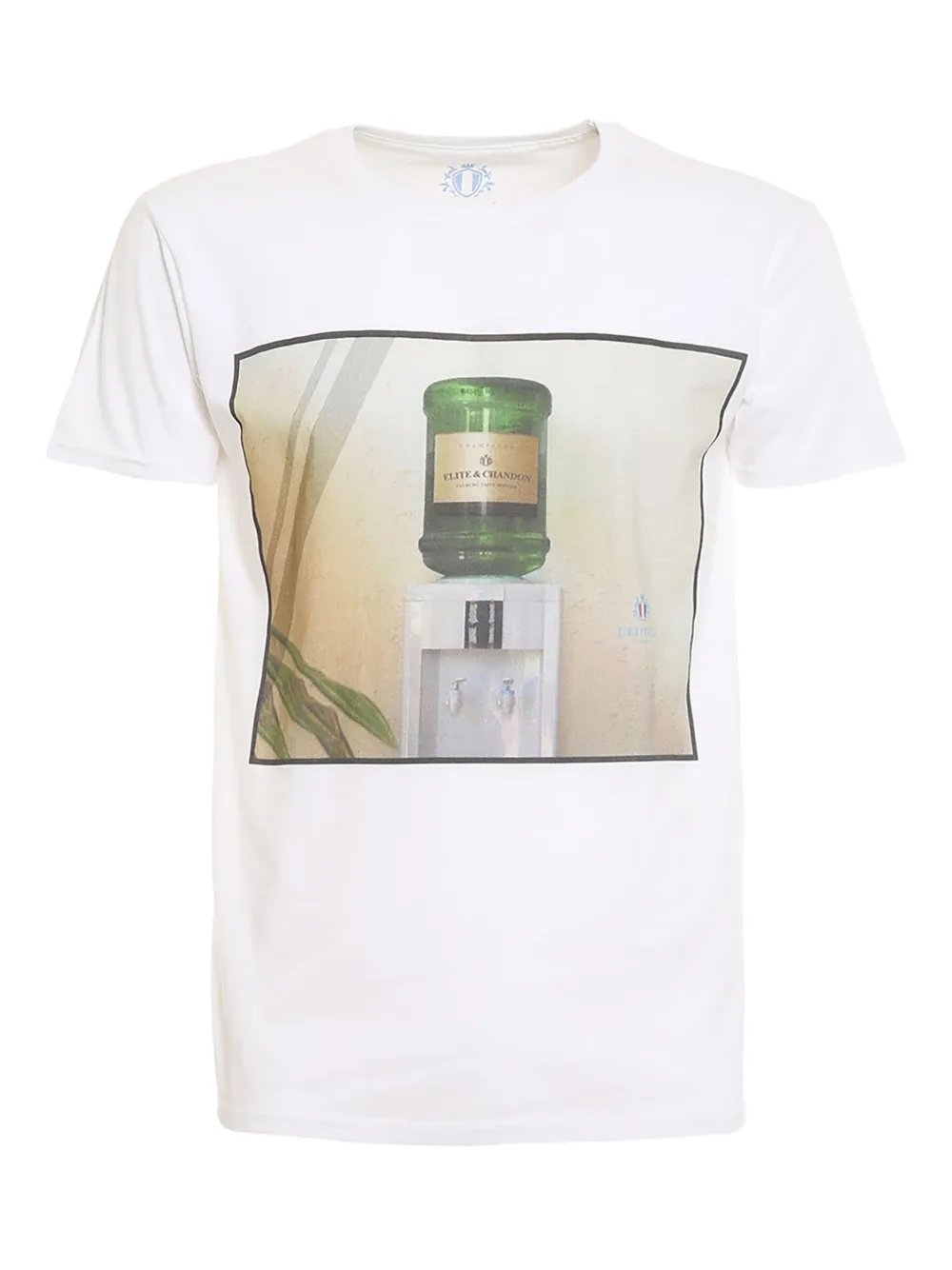 Equipment print cotton T-shirt | White | Image 1