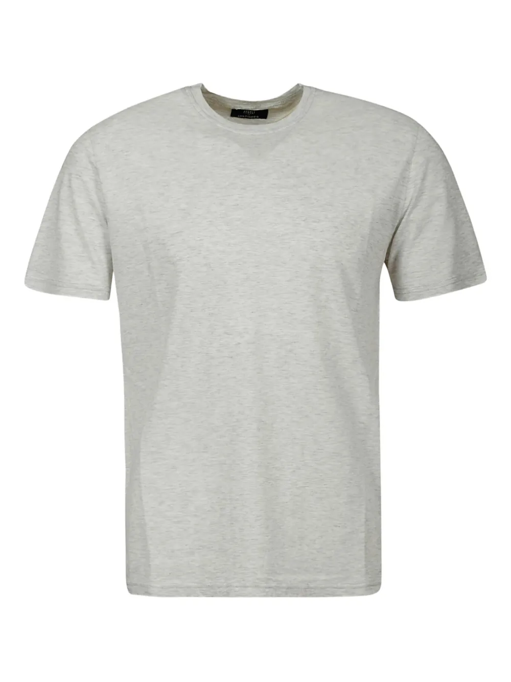 Fedeli short-sleeve cotton t-shirt | Grey | Image 1