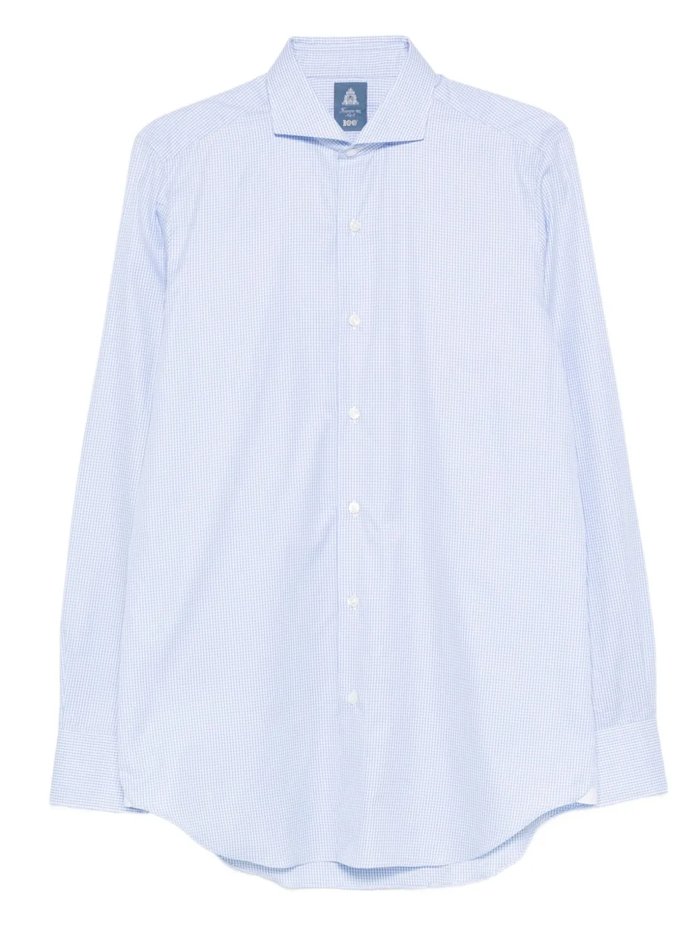 Finamore 1925 Napoli plaid-pattern shirt | Blue | Image 1