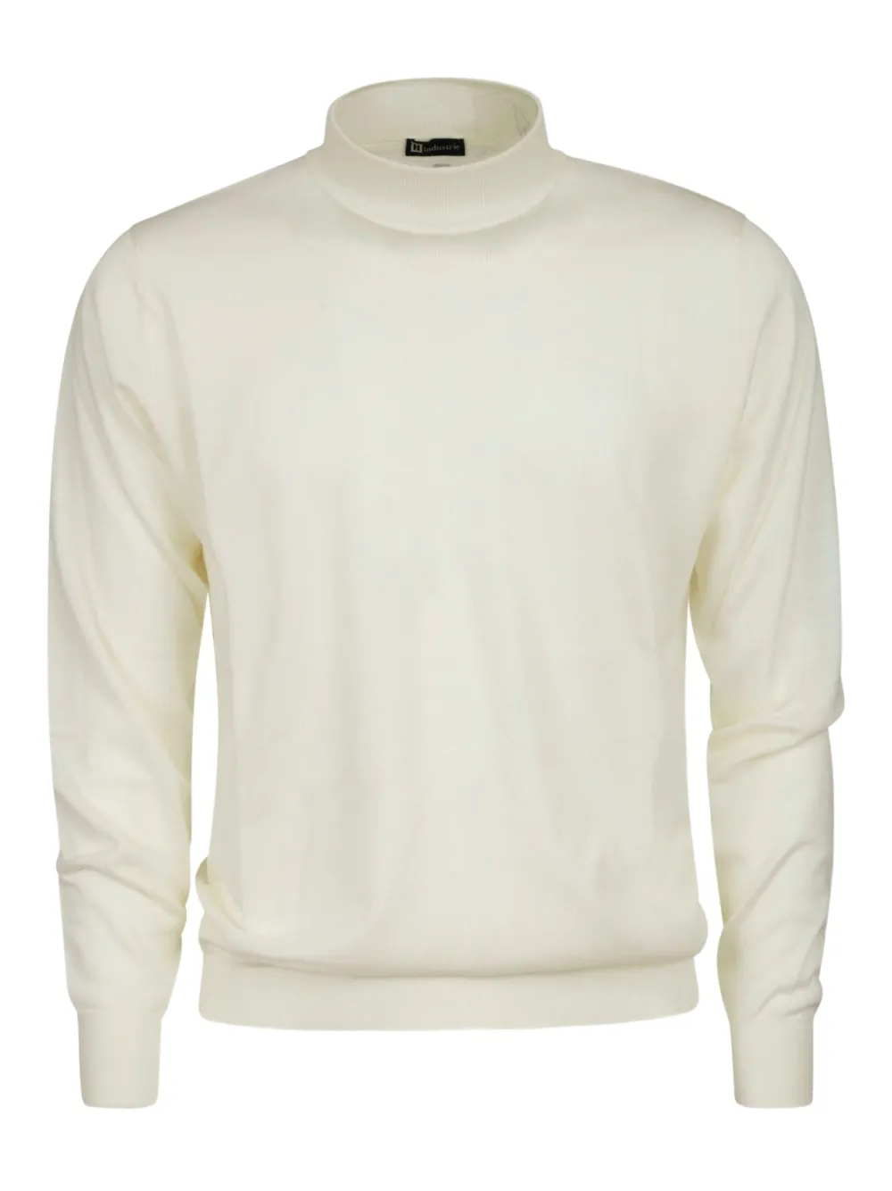 Alpha Industries turtleneck wool sweater | White | Image 1