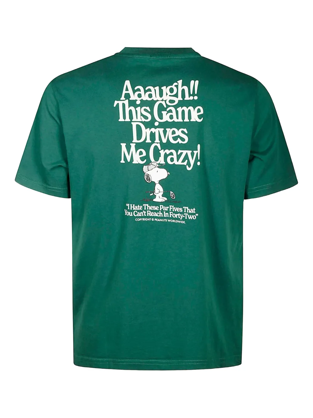 In The Box Peanuts T-shirt met print - Groen