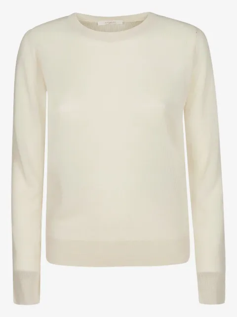 Zanone ribbed round-neck sweater