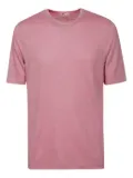 Filippo De Laurentiis linen-blend short-sleeve T-shirt - Pink