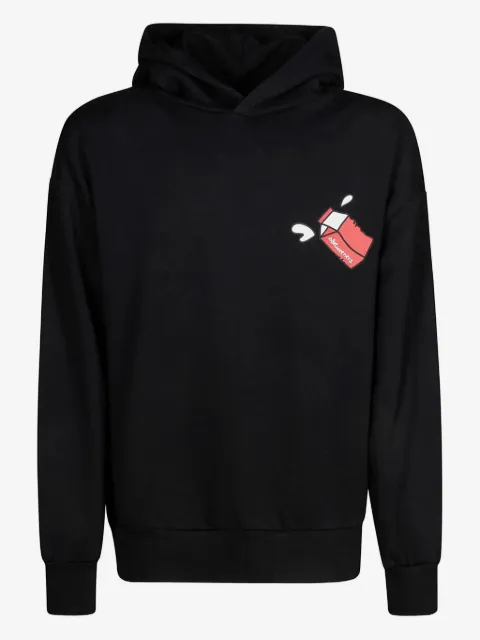 INBETWEENERS cartoon-print cotton hoodie