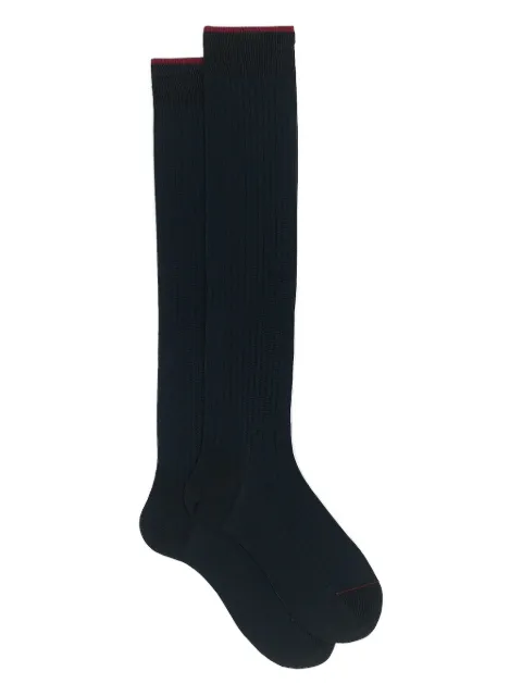 Gallo ribbed knee-high socks