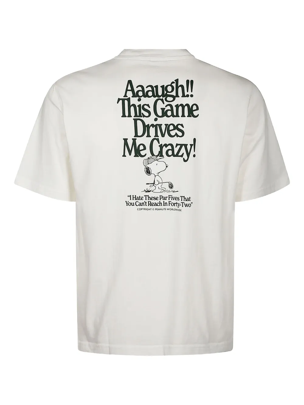 In The Box T-shirt met zakprint - Wit