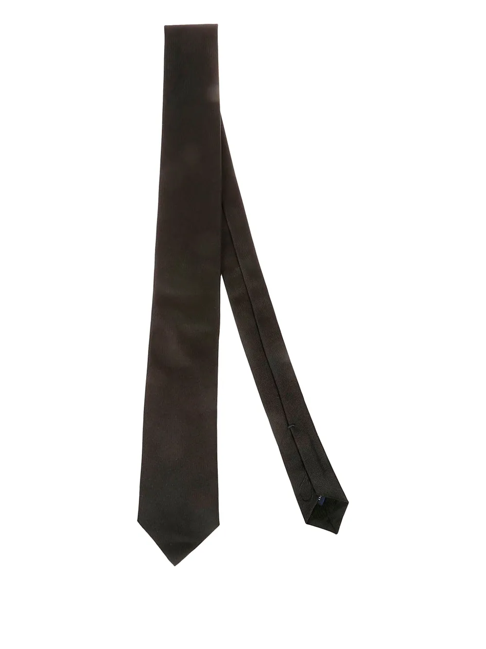 Errico Formicola hand-sewn silk tie | Black | Image 1
