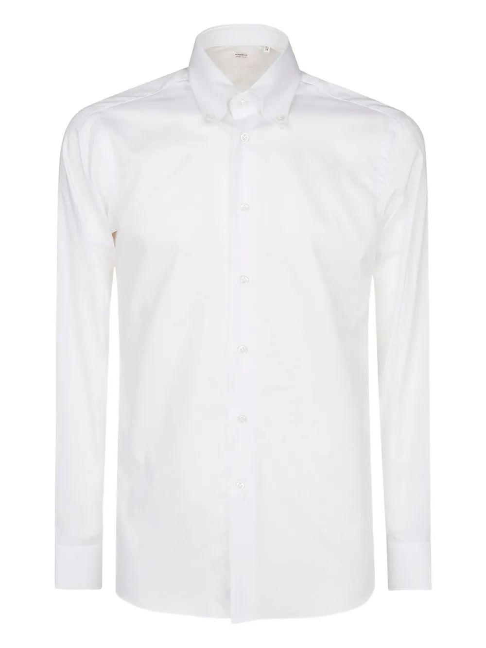 BORRIELLO NAPOLI long-sleeve cotton shirt | White | Image 1