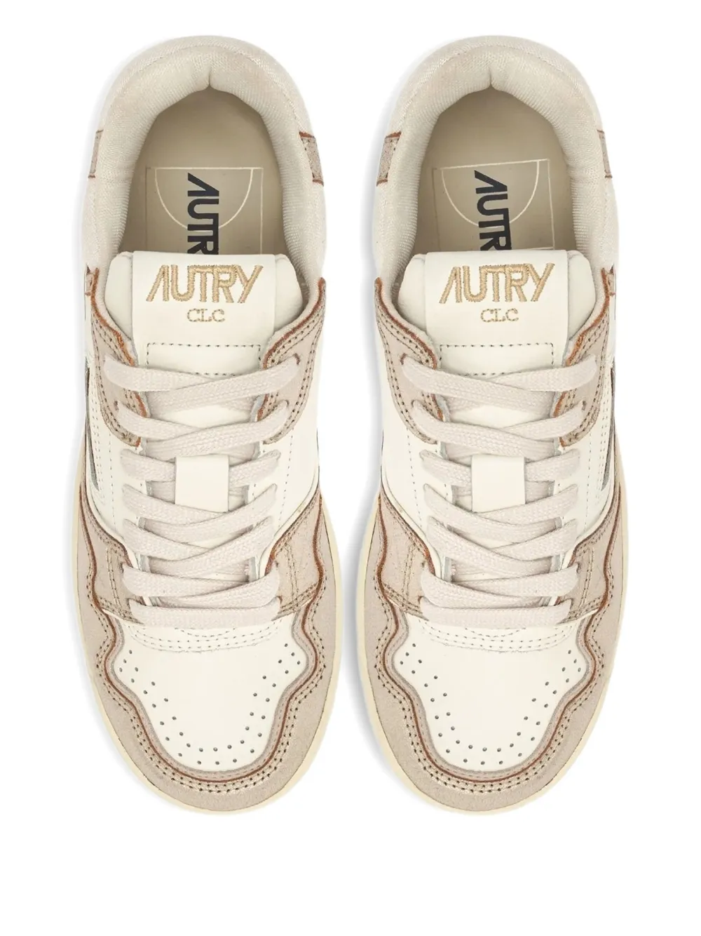 Autry CCL leren sneakers Wit