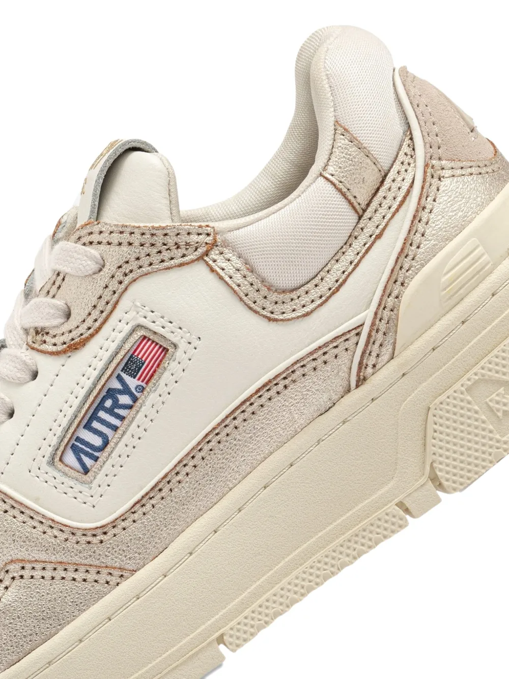 Autry CCL leren sneakers Wit