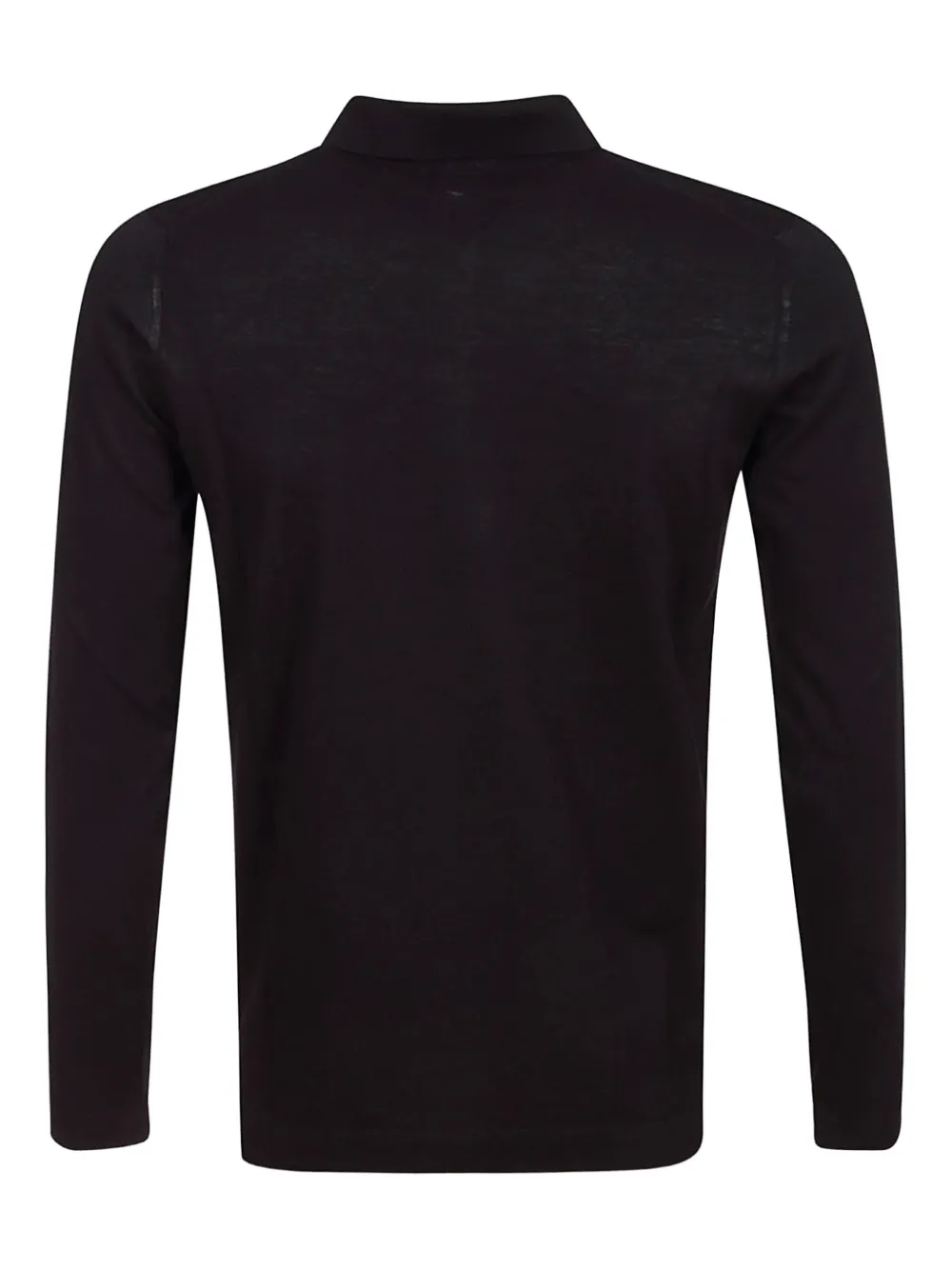 Alpha Industries long-sleeve three-button polo shirt | Image 2