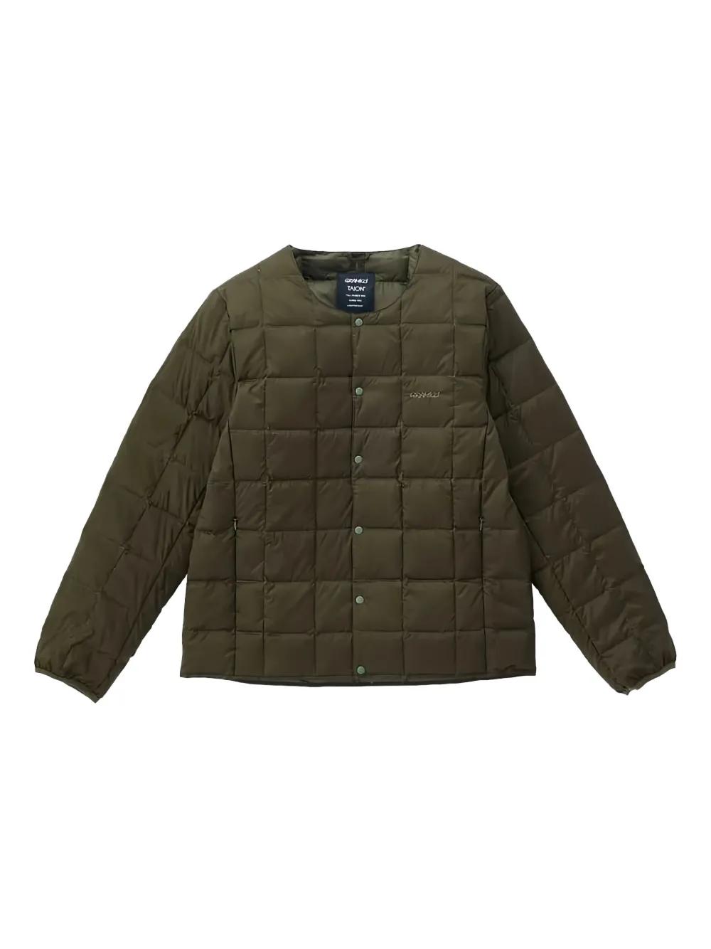 Gramicci x Taion quilted jacket | Green | Image 1