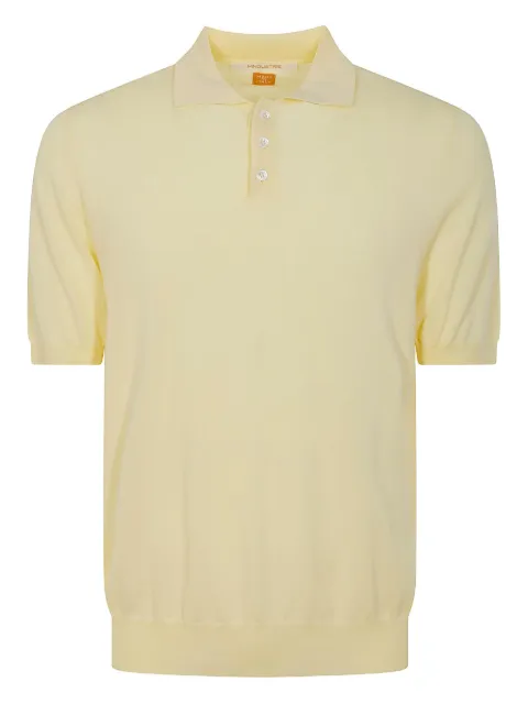 Alpha Industries short-sleeve button-placket polo shirt