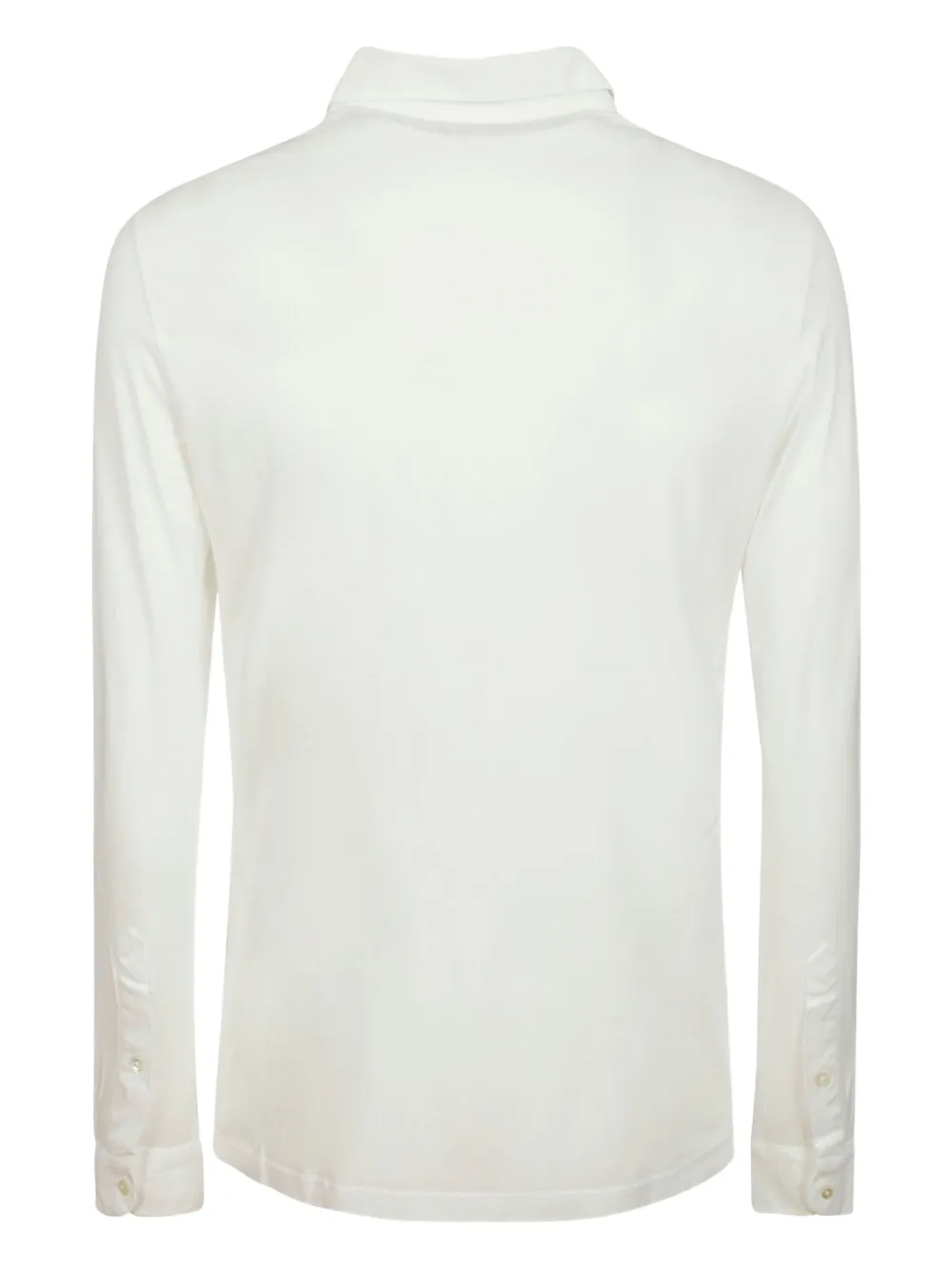 Alpha Industries three-button long-sleeve polo shirt | Image 2