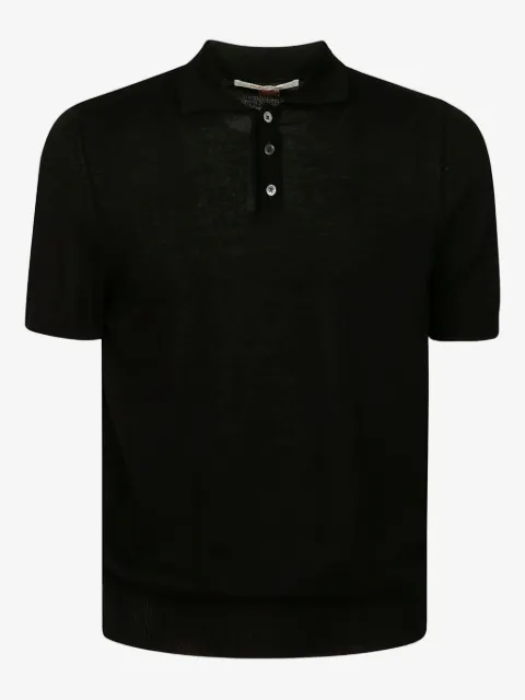 Alpha Industries buttoned-collar polo shirt