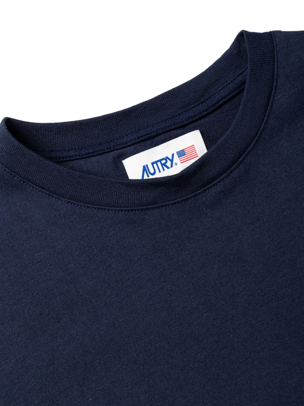 Autry Short-sleeve Logo-detail T-shirt In Blue