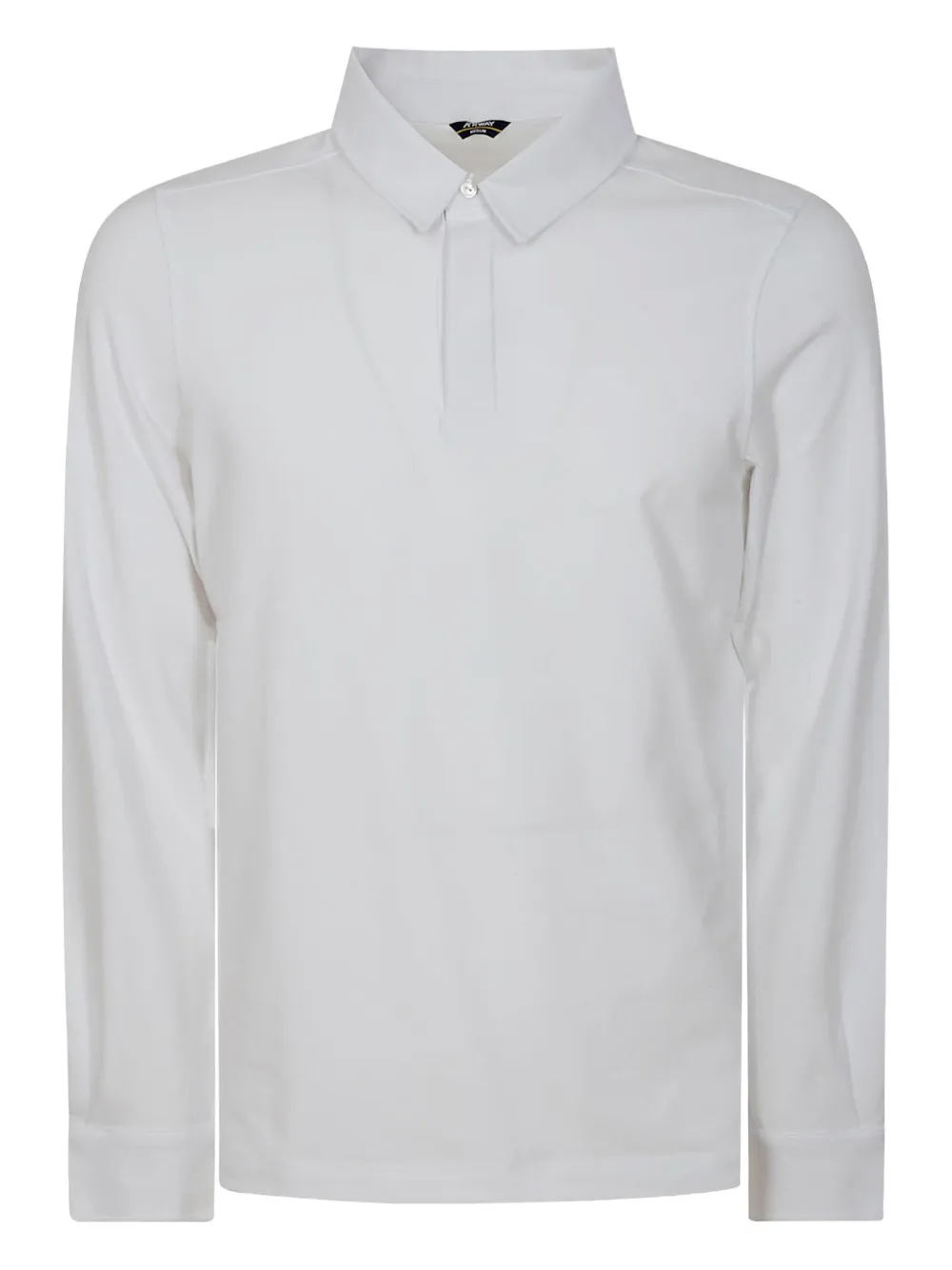 K-Way Polo a maniche lunghe Tibere - Bianco