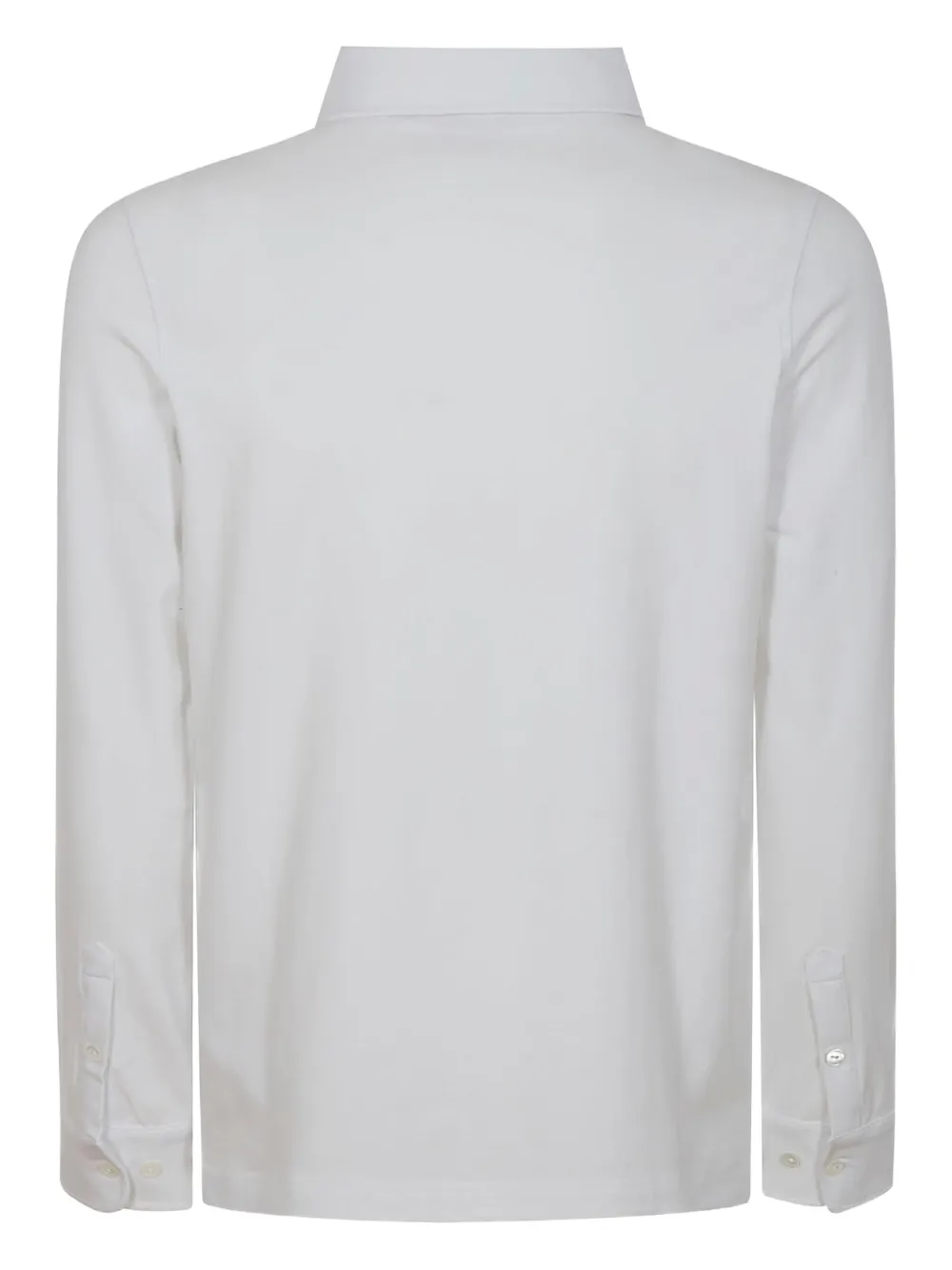 K-Way Tibere poloshirt met lange mouwen - Wit