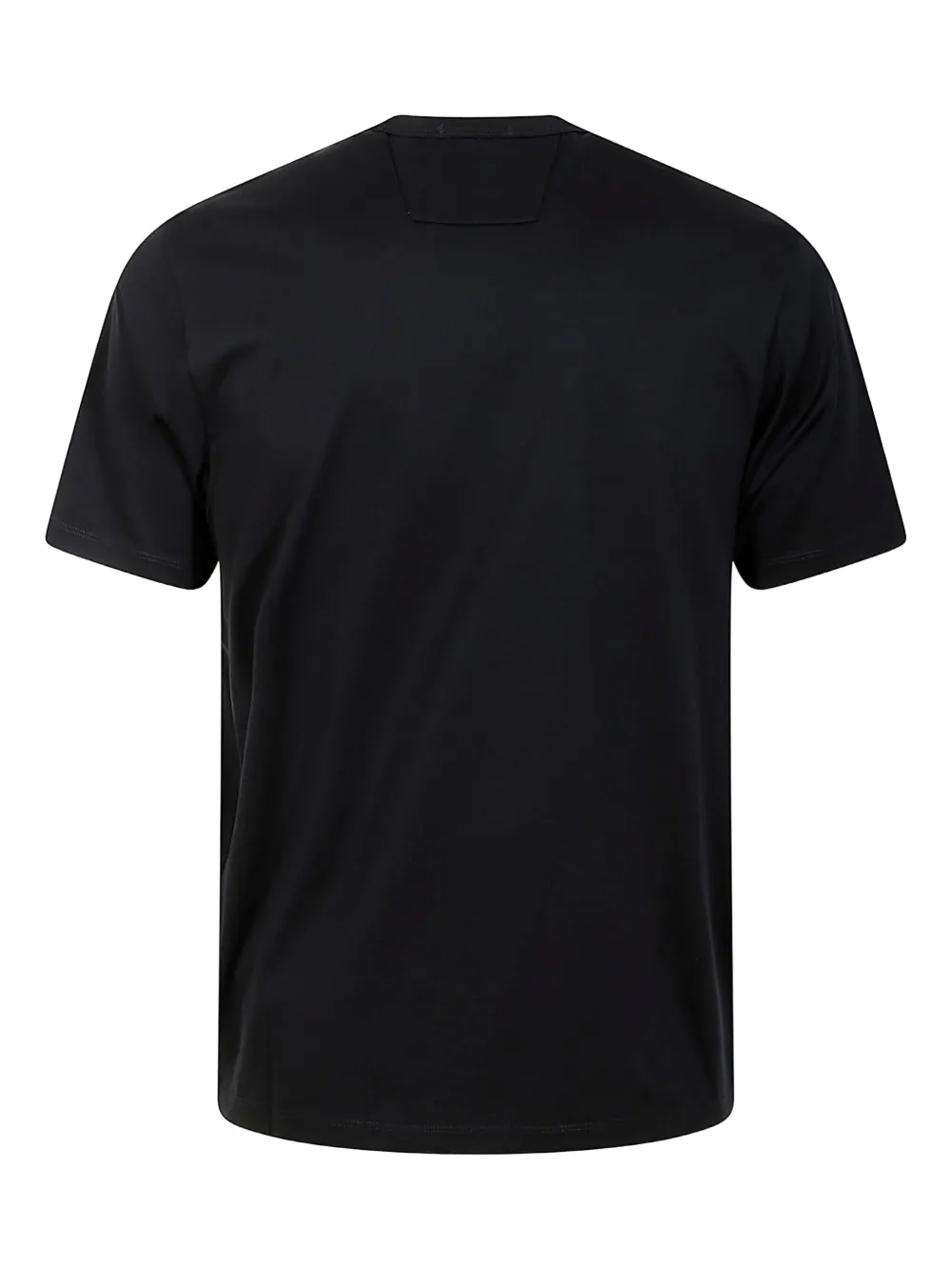 C.P. Company T-shirt met logoplakkaat - Zwart