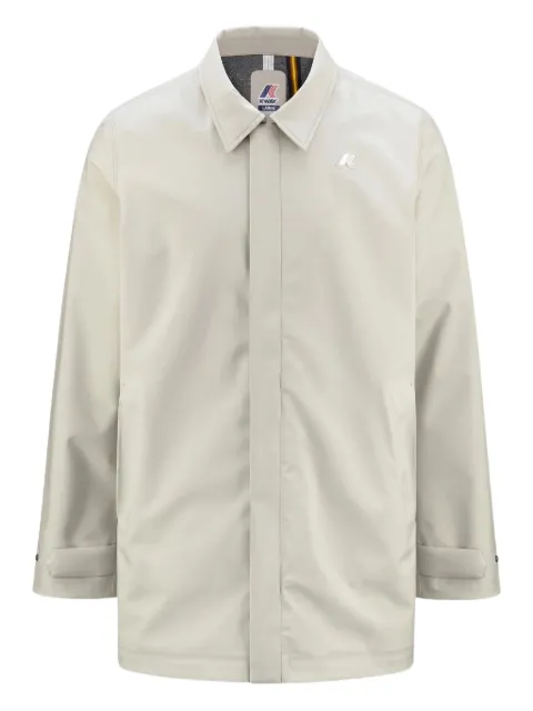 K-Way logo-patch raincoat