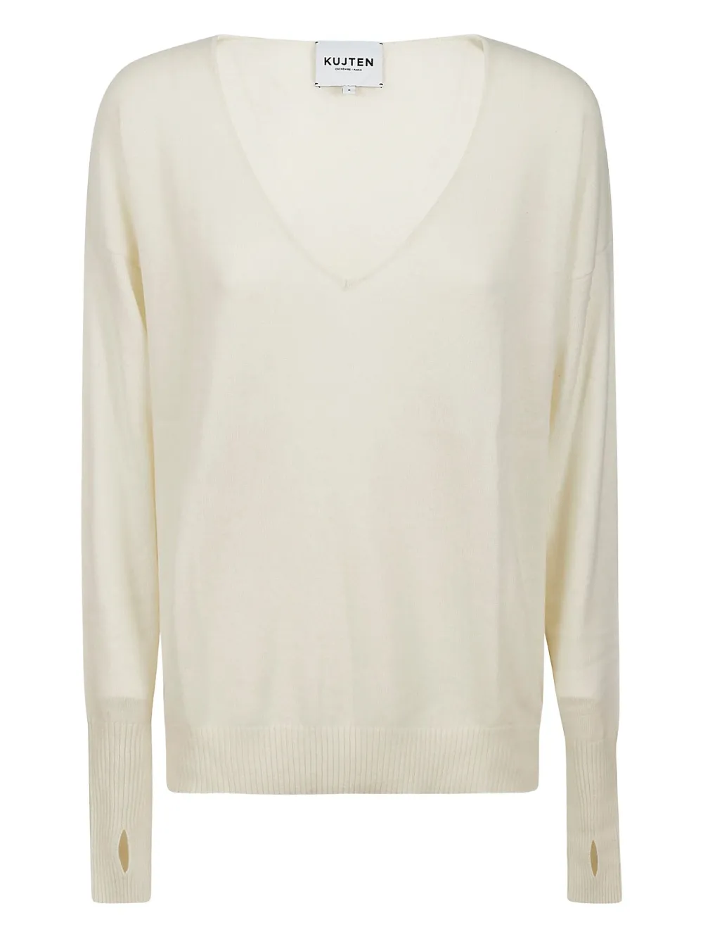 kujten cashmere sweater | White | Image 1