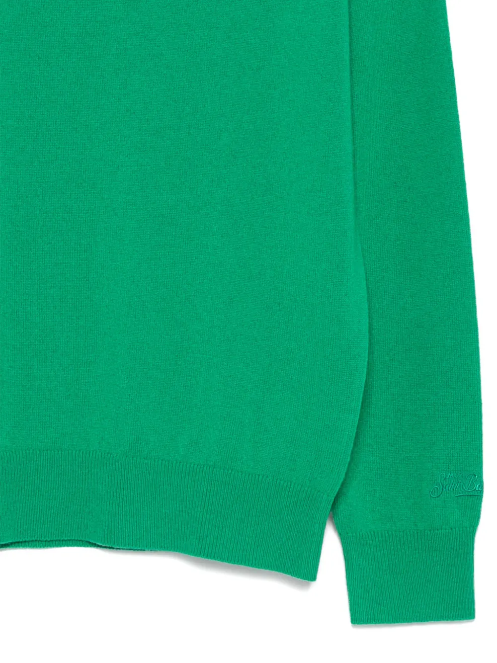 MC2 Saint Barth Trui met ronde hals Groen