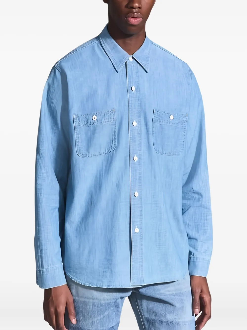 Levi's double-pocket denim shirt | Image 2