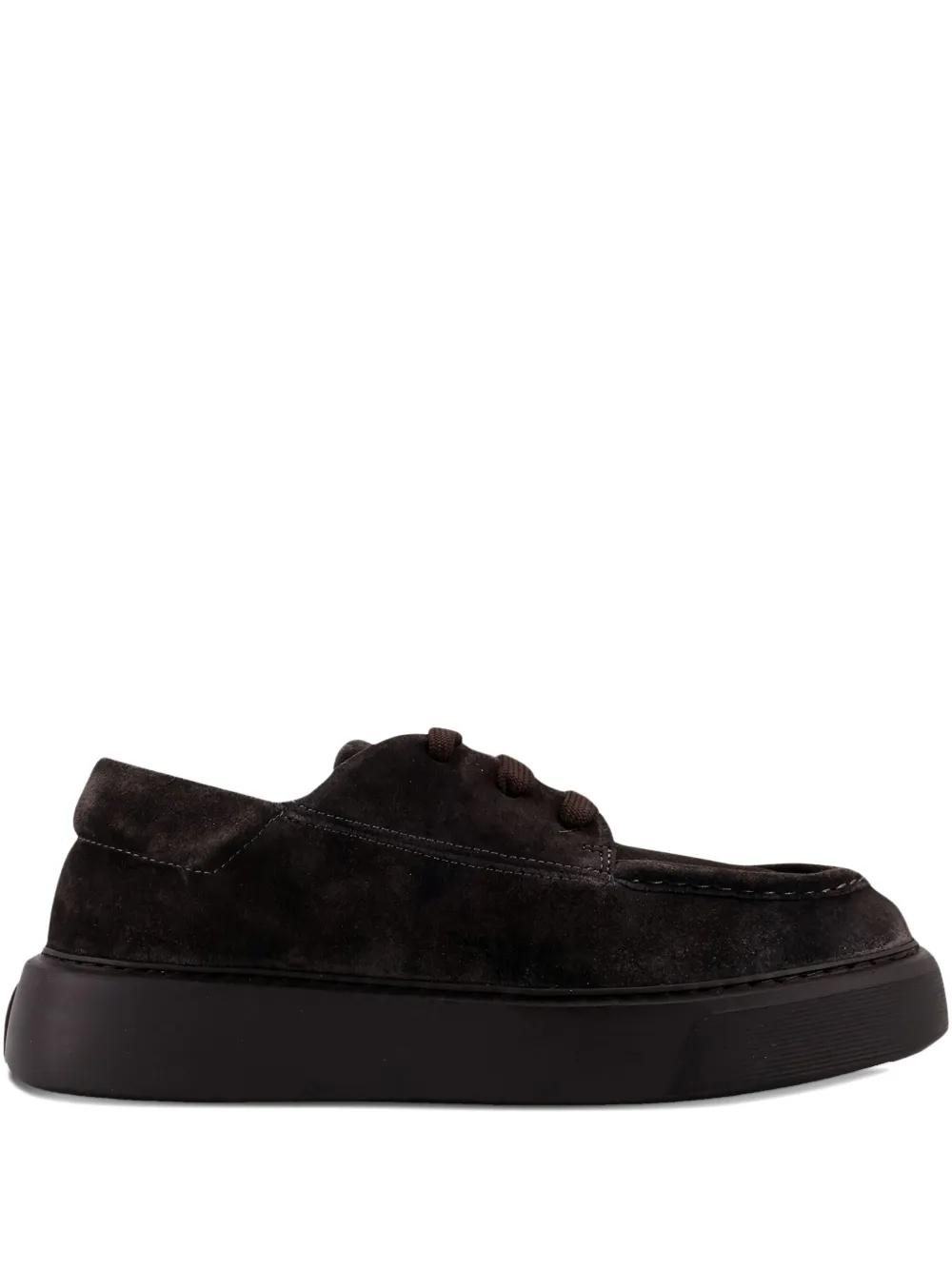 REFERENC lace-up suede derby shoes | Brown | Image 1