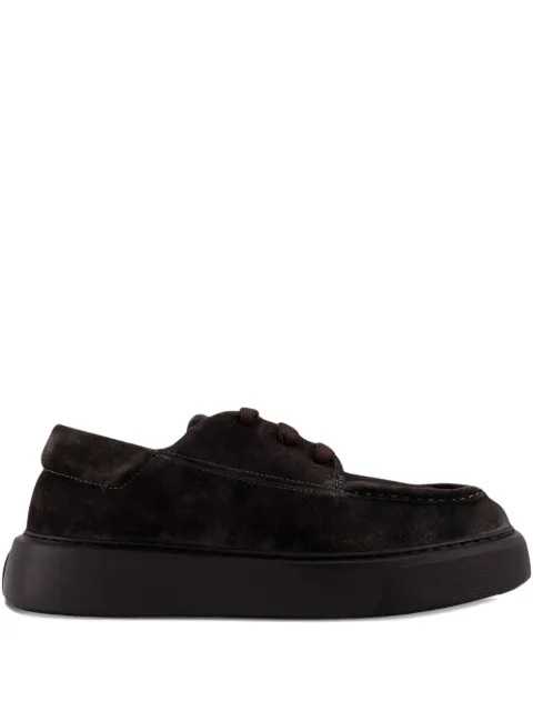 REFERENC lace-up suede derby shoes