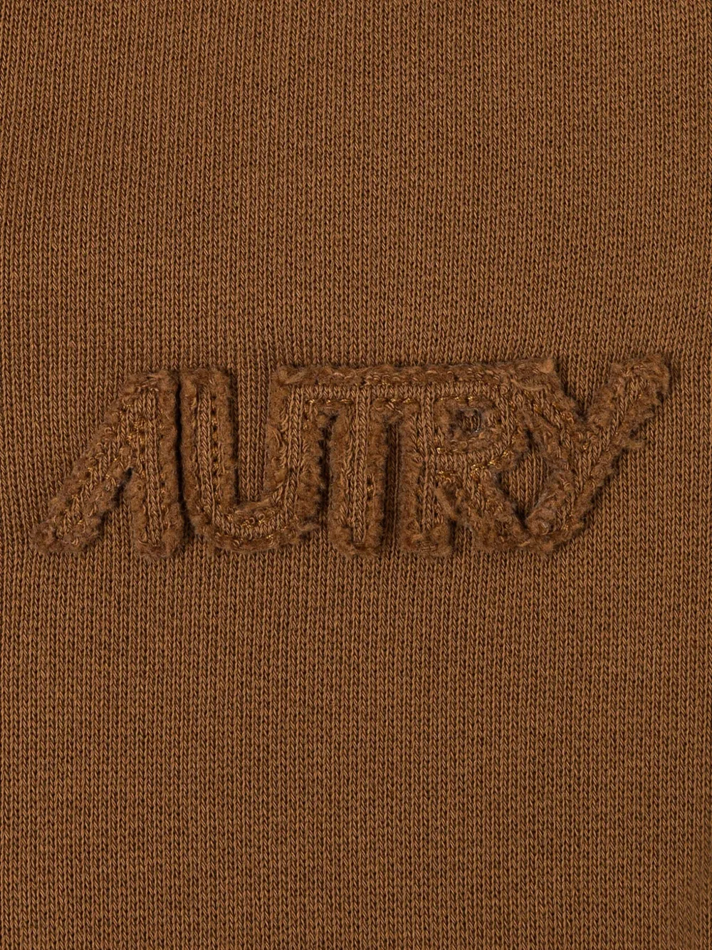 Autry Relaxed Fit Brown Sweatpants With Drawstring Waist In Brown